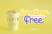 Peanut Butter, a sweet script font, a Script Font by Motokiwo (Thumbnail 6 of 11)
