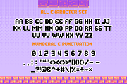 Retro Pixel is a pixel font, a Handwritten Font by Brown Cupple (Thumbnail 7 of 9)