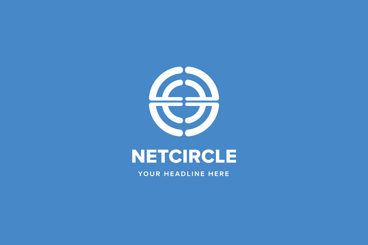 Net Circle Logo Template, a Branding & Logo Template by PixaSquare