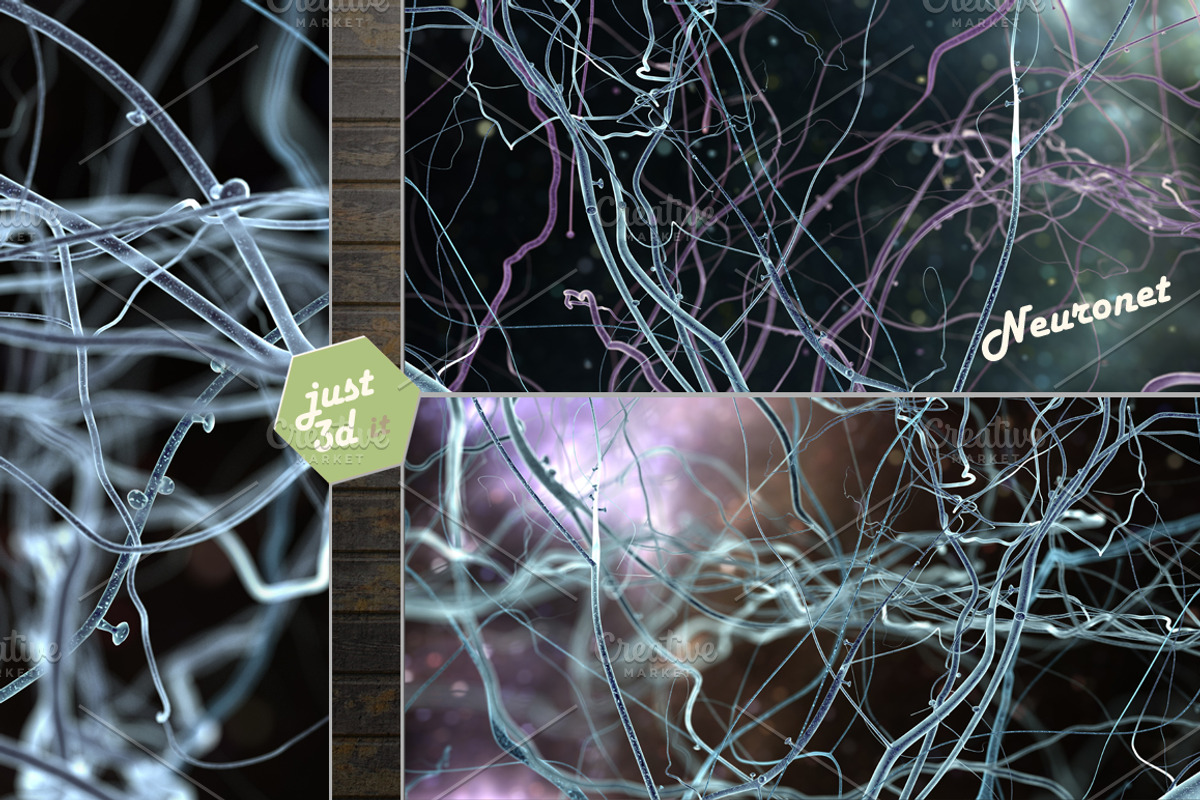 neuron cells in the space