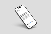 iPhone 16 Mockup, an iPhone Mockup by swsi-studio (Thumbnail 5 of 5)