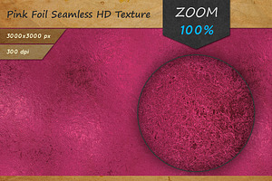 Pink Foil Tileable HD Texture