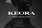 Keora - Serif Display Font, a Serif Font by ivan_artnivora (Thumbnail 1 of 4)