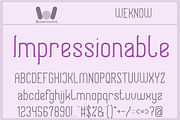 Digital Writing font, a Serif Font by weknow (Thumbnail 7 of 8)