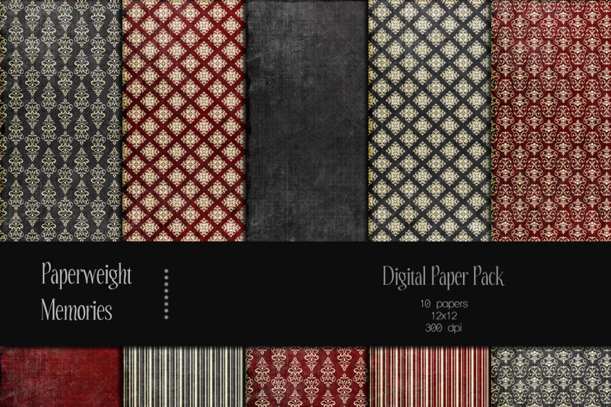 Patterned Paper -Fairy tale gone bad