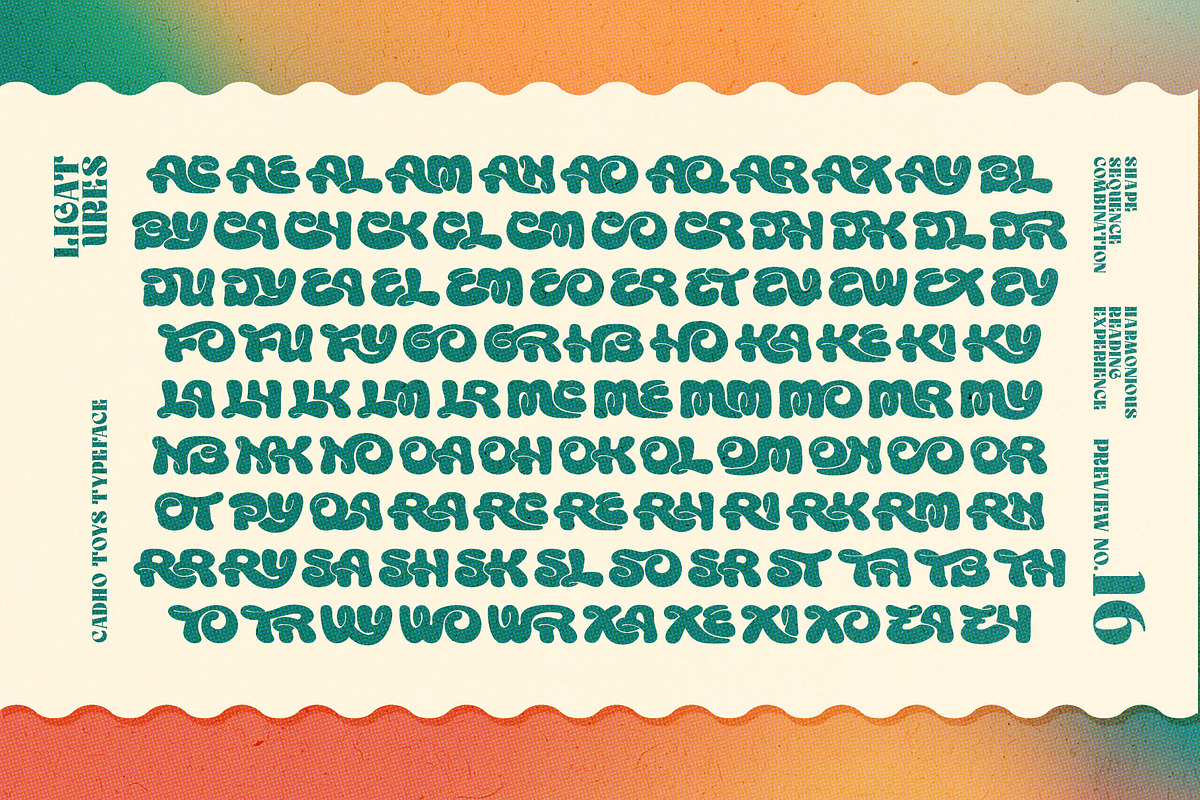 Cadho Toys Font, a Symbol Font by alit design (Photo 16 of 25)