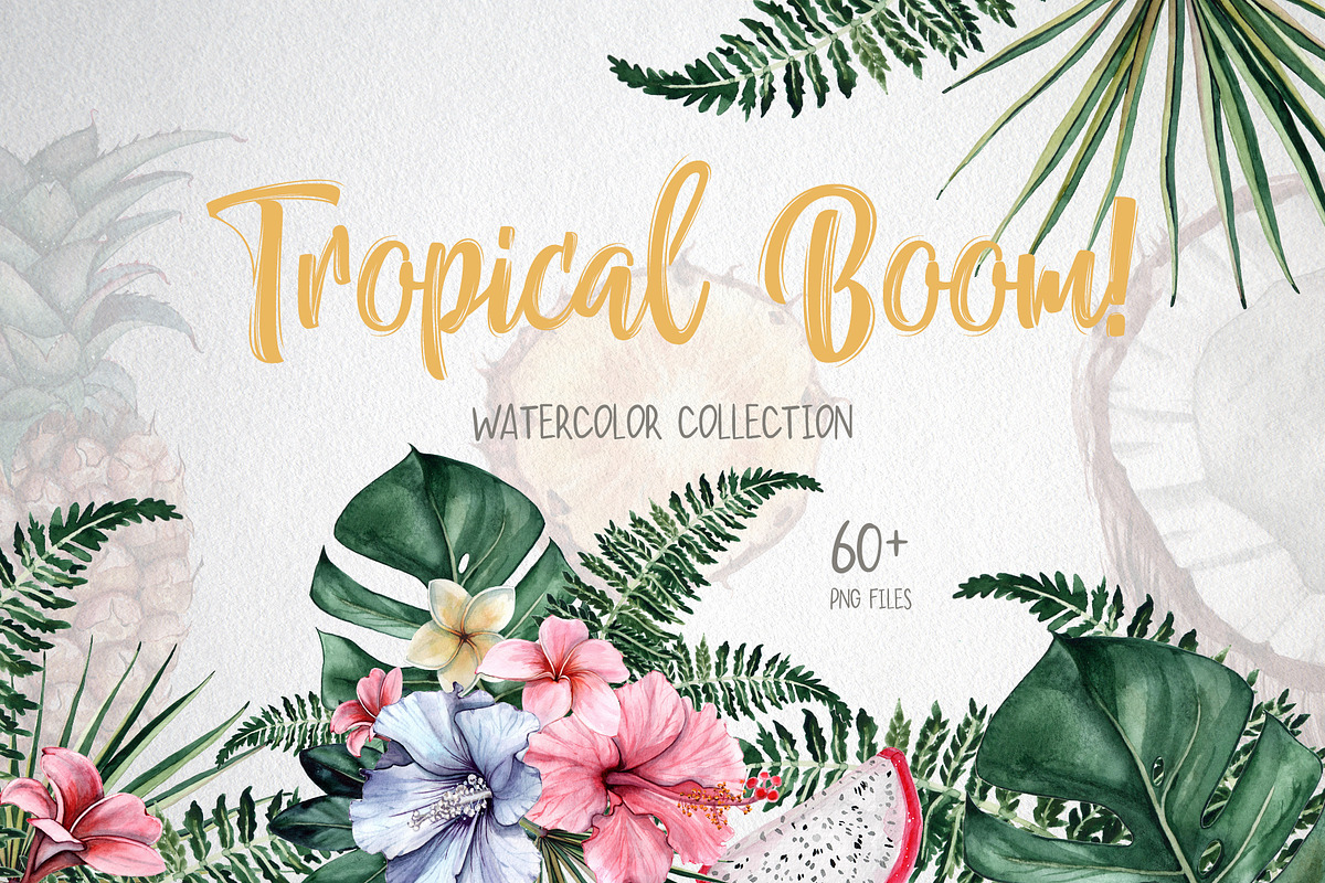 Tropical Boom, an Illustration by CrystalinaShop (Photo 1 of 7)