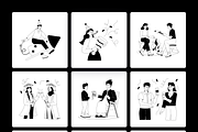 Animated Party and Celebration, a Person Illustration by Prosymbols (Thumbnail 10 of 11)