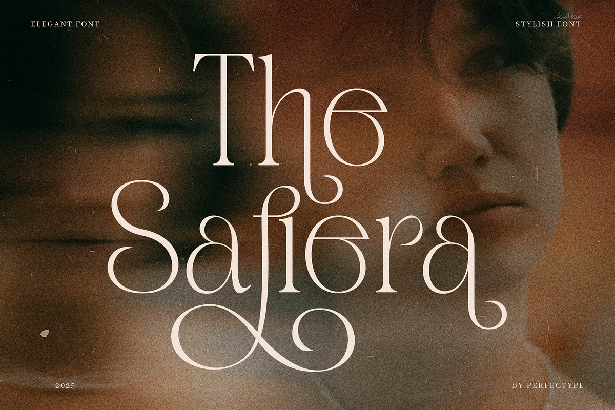 The Safiera Elegant Serif Font, a Serif Font by Perfectype (Photo 1 of 8)