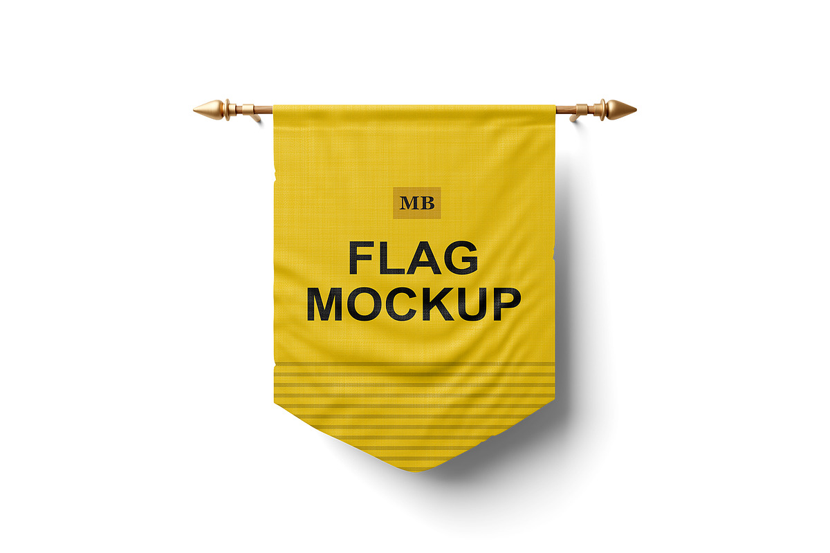 Flag Mockup, a Product Mockup by mockupbuys (Photo 12 of 17)