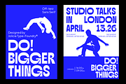 Off-terz | Wide Ink Trap Display, a Sans Serif Font by Jolicia Type (Thumbnail 2 of 11)