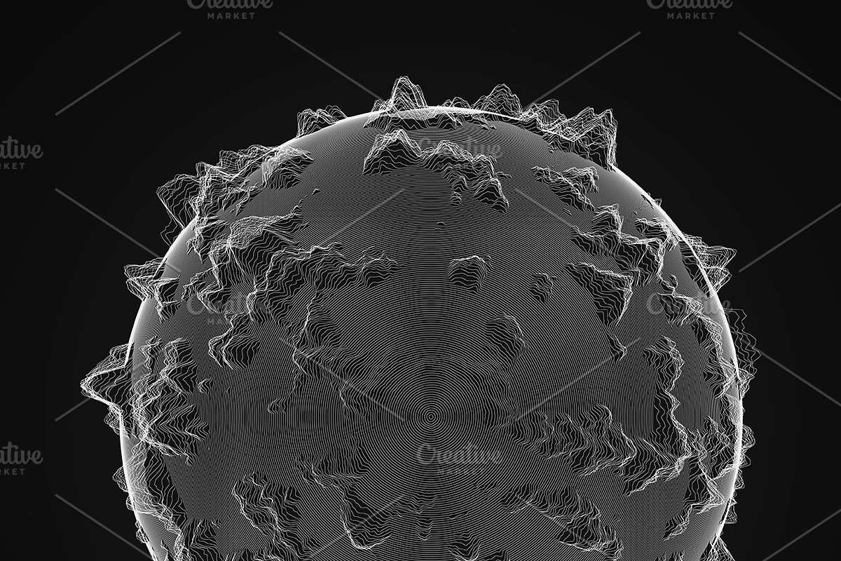 Ultra Thin Spheres 2, an Object Graphic by GarryKillian (Photo 12 of 12)