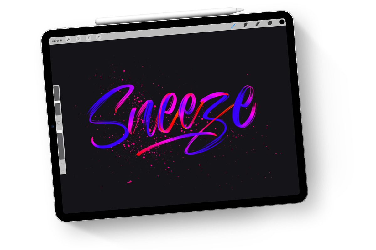 Predefined Procreate Color-Brushes, a Brush Add-On by Studio FabianFischer (Photo 2 of 6)