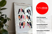 Leaining ISO Frame Poster Mockup PSD, a Product Mockup by DesignRocket (Thumbnail 2 of 10)