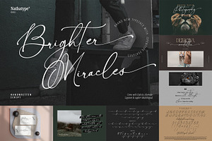 Modern Handwritten Font Bundle