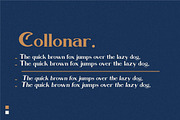 Collonar a vintage serif typeface, a Serif Font by typeline studio (Thumbnail 5 of 7)