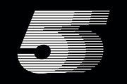 Number 5 speed motion lines logo, a Branding & Logo Template by Leksono (Thumbnail 1 of 2)