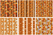 Grandmillennial Fall Digital Paper, a Pattern Graphic by Designking (Thumbnail 2 of 4)