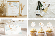 Over the Moon Baby Shower Bundle, an Invitation Template by Digital_Mind (Thumbnail 6 of 8)