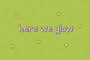 GLOWING NOTES | CUTE FONT, a Handwritten Font by Maria Feliz Fonts (Thumbnail 6 of 10)