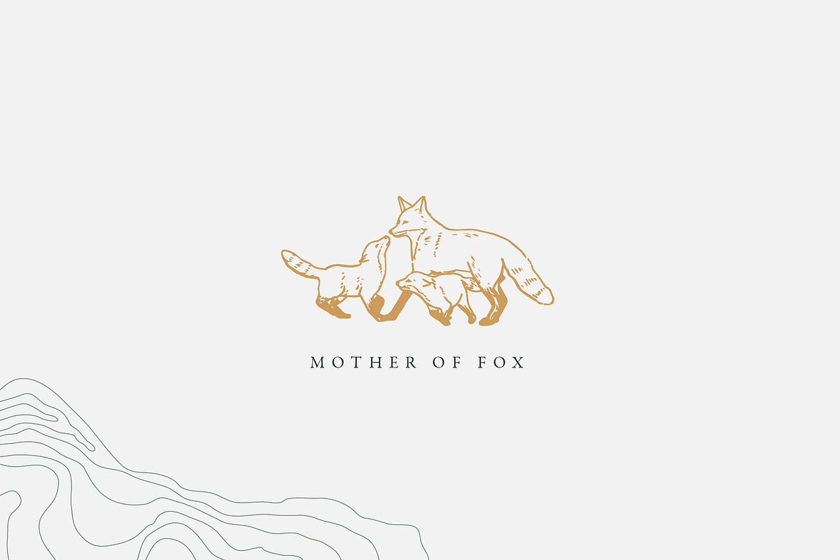 VINTAGE FOX LOGO & ILLUSTRATIONS, a Branding & Logo Template by Uncle Wiel (Photo 9 of 9)