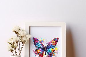 Butterfly For Sublimation Printing.