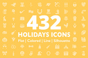 432 Holidays Icons, a Solid Icon by Maxim Cherednichenko (Thumbnail 1 of 7)