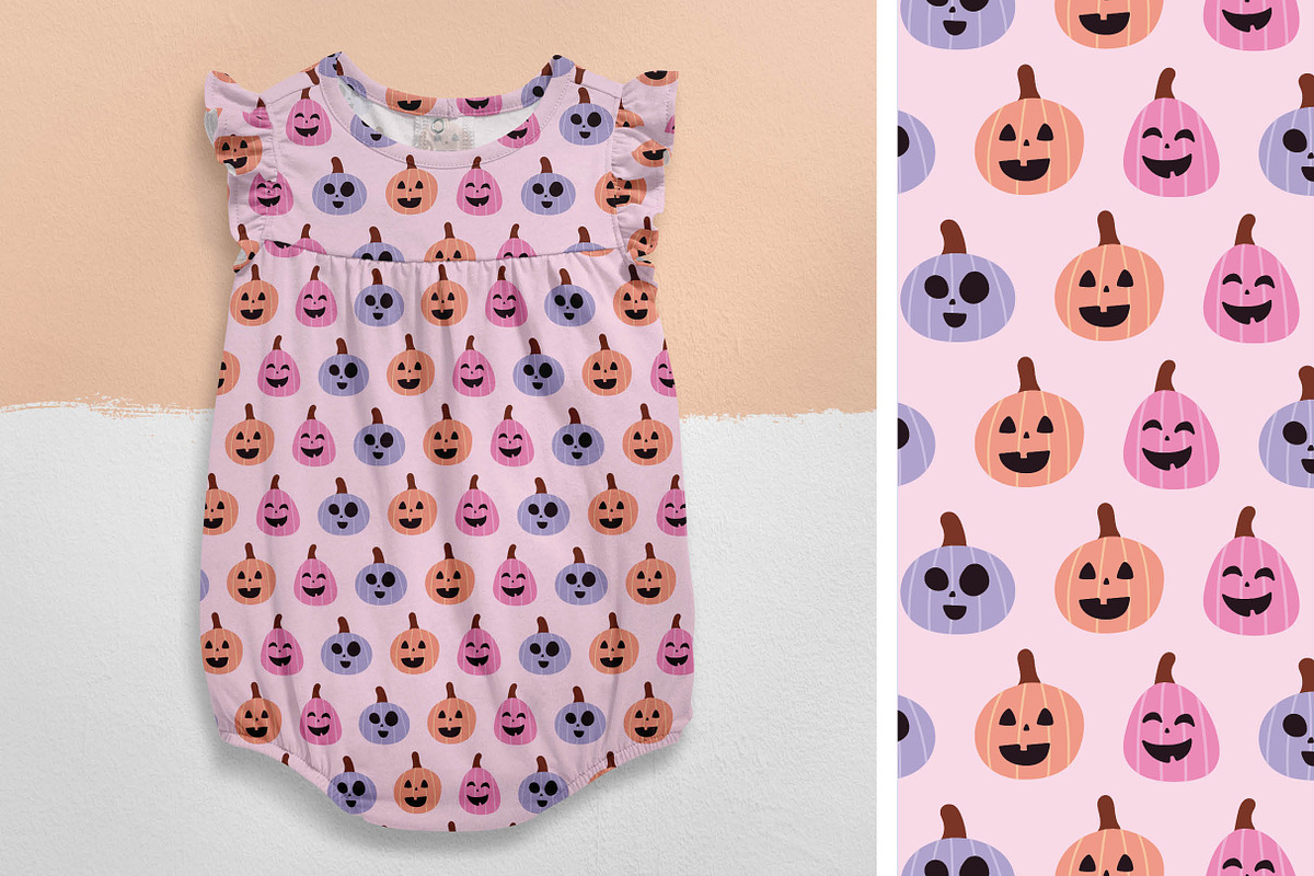 Cutecore Halloween Digital Paper, a Pattern Graphic by Alanna Messina Design Co (Photo 9 of 9)