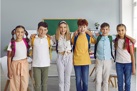 Group of elementary school students, a School & Education Photo by StudioRomantic