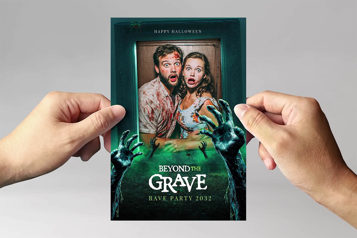 Halloween Flyer Template, a Flyer Template by BrandPacks (Photo 3 of 4)