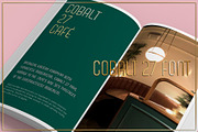 Cobalt 27 Modernist Text Font, a Sans Serif Font by Lee Iley (Thumbnail 2 of 6)