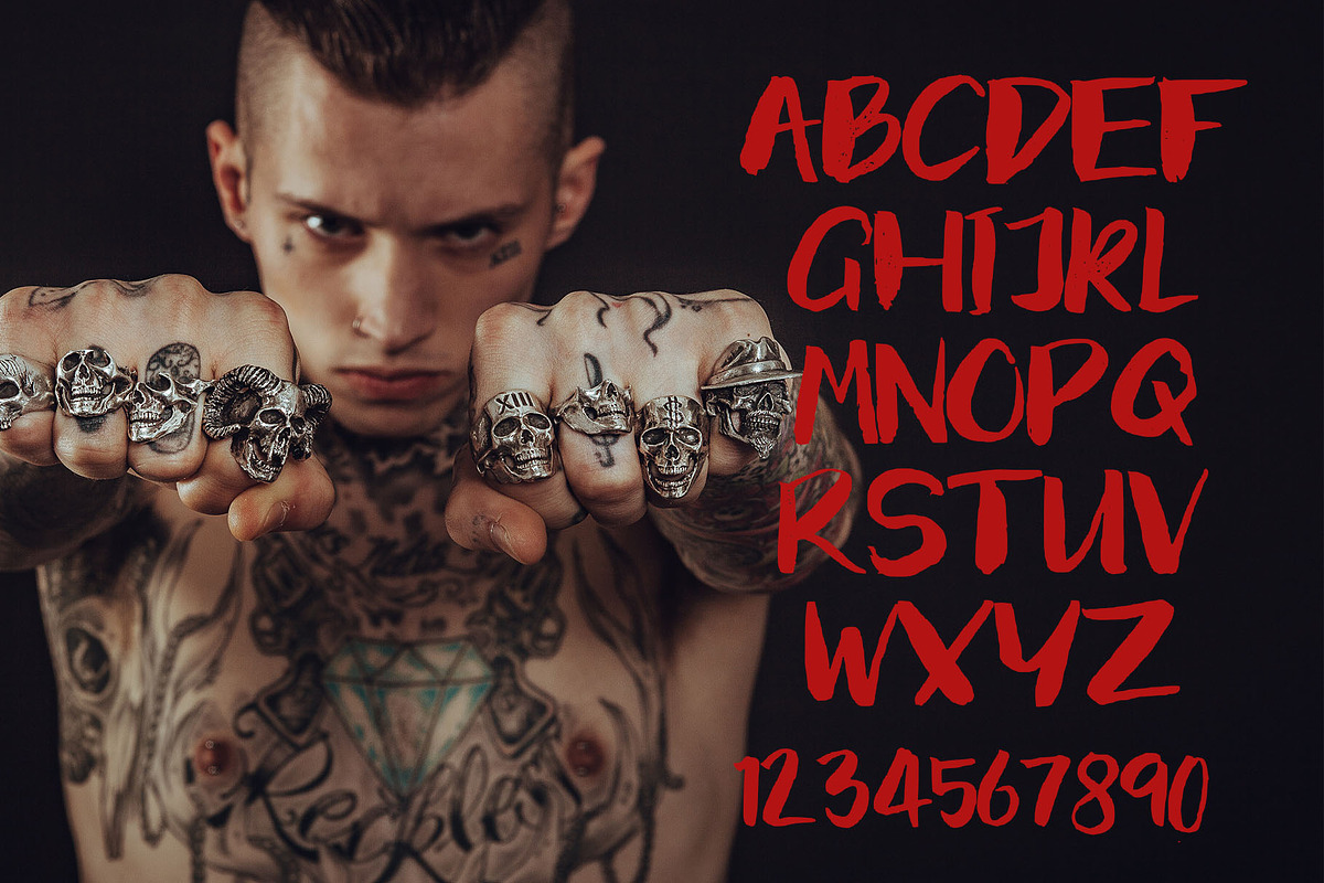 ARC CAPS LOCK - Handwritten Font preview 3
