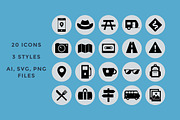 Road Trip Icons, an Icon by Wes Franklin (Thumbnail 2 of 3)
