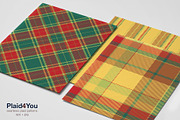 #31 Autumn Plaid Pattern Design, a Pattern Graphic by Plaid4You (Thumbnail 4 of 8)