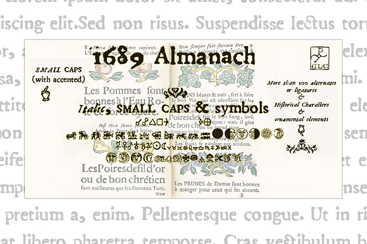 1689 Almanach Complete Set