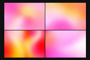 Color Halftone Gradient Textures, a Texture Graphic by dokudokunomi (Thumbnail 2 of 3)