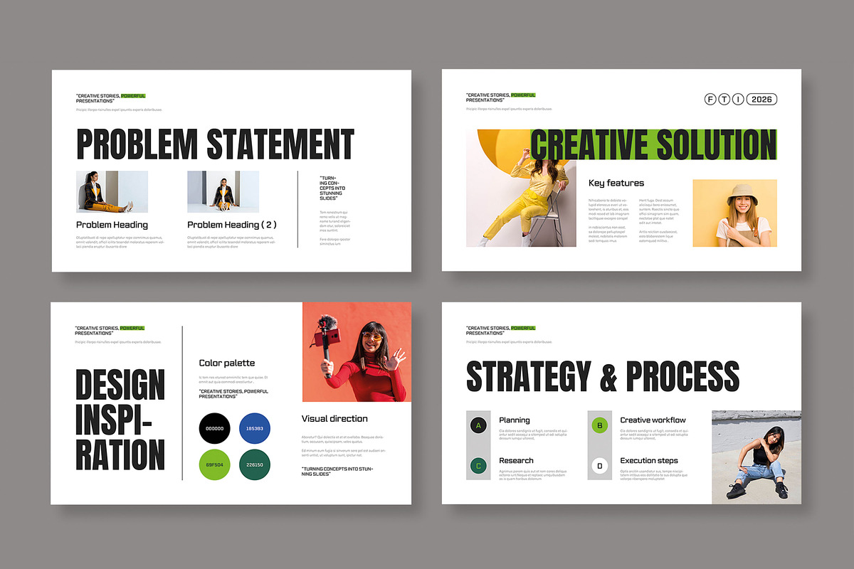 Creative Slide Deck Presentation, a Presentation Template by MightyDesign (Photo 3 of 7)