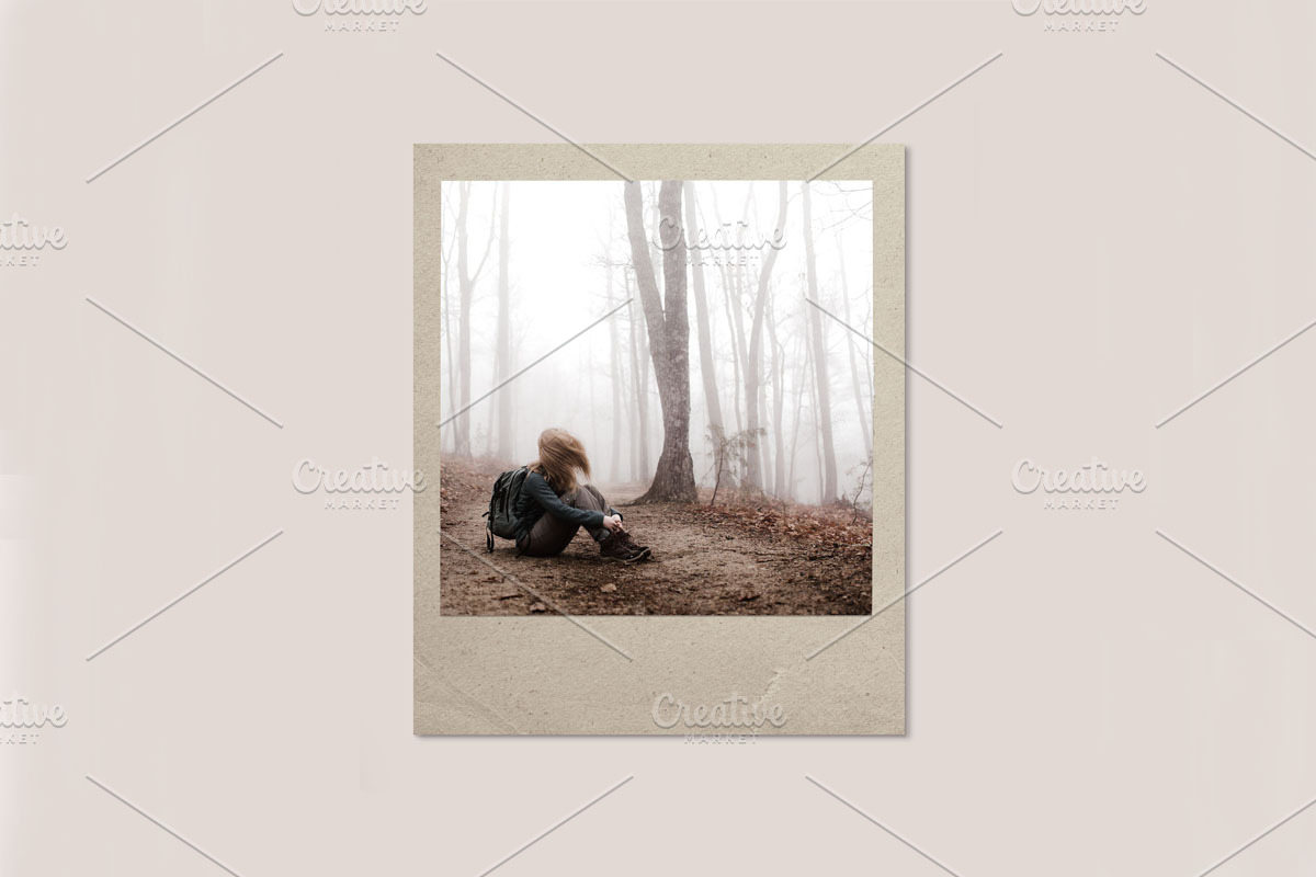 REALISTIC POLAROID TEMPLATE PSD, a Templates & Theme by Studio Letsch & de Clercq