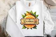 Watercolor Ephemera Summer Clipart, an Illustration by DreamCafeArt (Thumbnail 5 of 8)