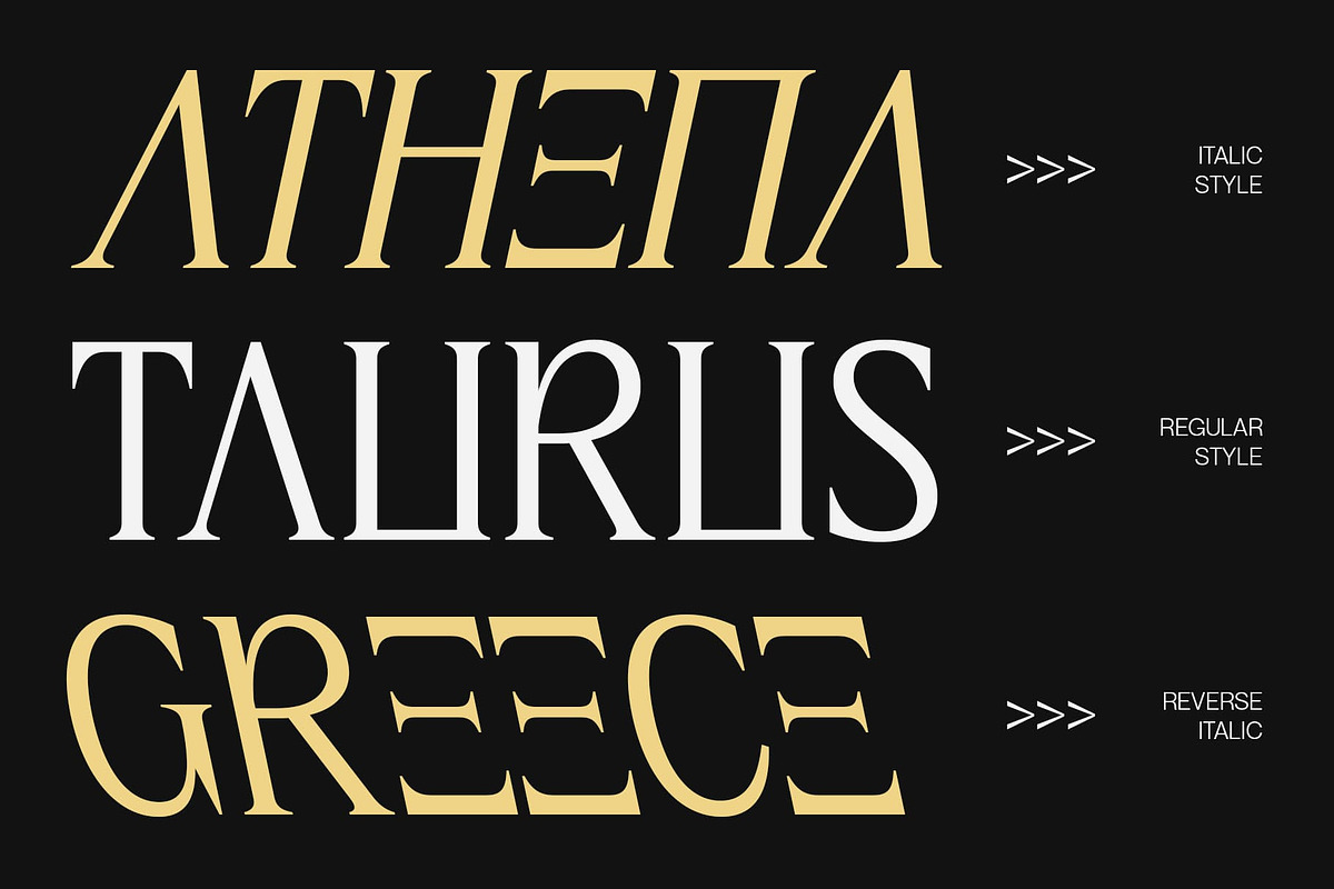 CS Olivera – Greek Font, a Serif Font by Craft Supply Co. (Photo 3 of 8)