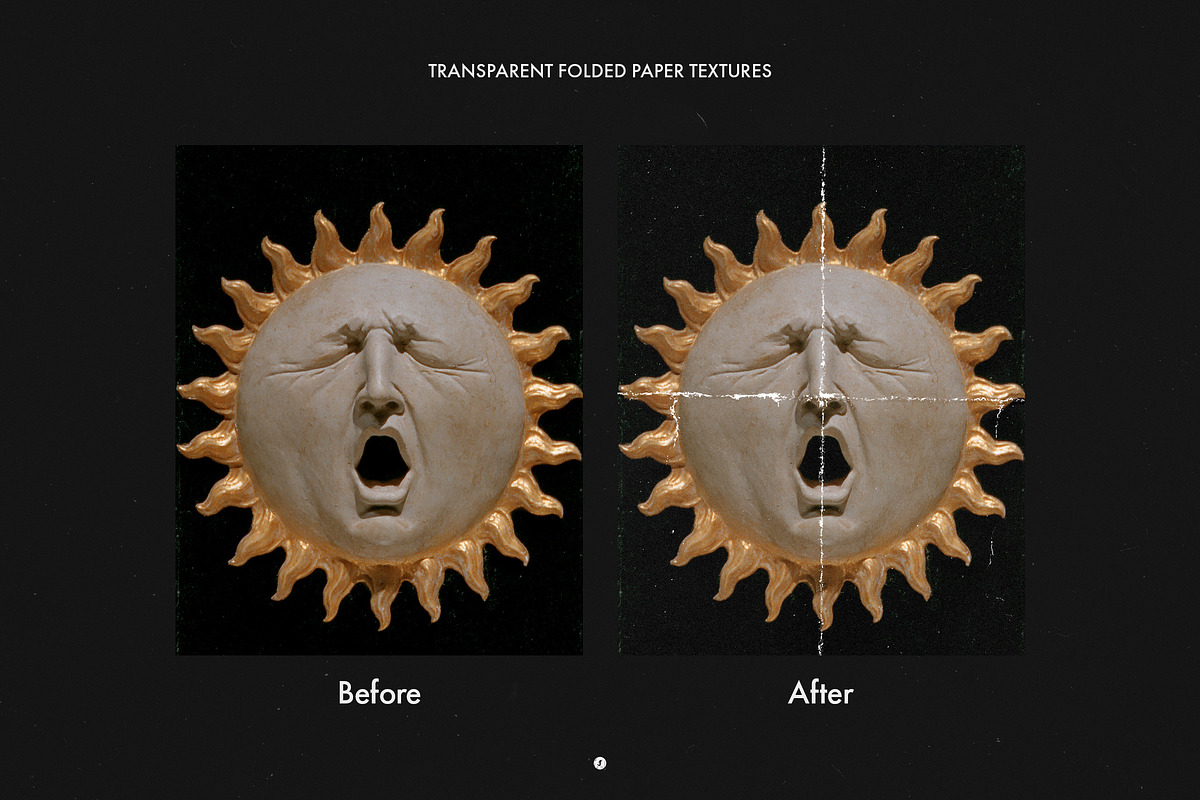 Transparent Folded Paper Textures, a Texture Graphic by Freezerondigital (Photo 8 of 10)