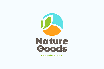 Natural Organic Products Brand Logo