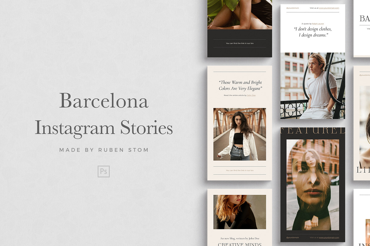 Instagram Stories Bundle, a Social Media Template by Ruben Stom (Photo 17 of 53)