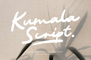 Kumala Handwritten Script, a Handwritten Font by Rillatype (Thumbnail 1 of 9)