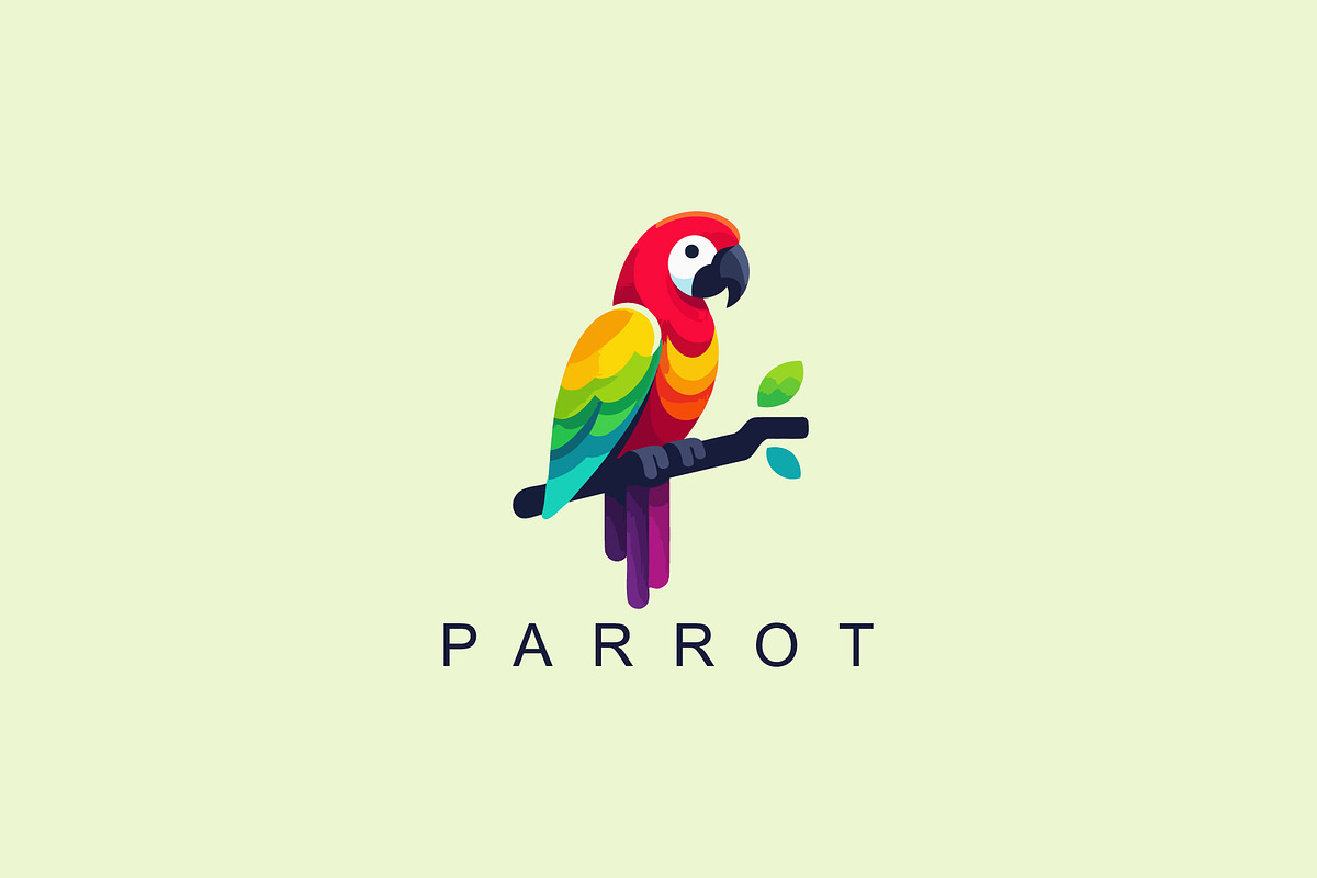 Parrot, an Illustration by Usman