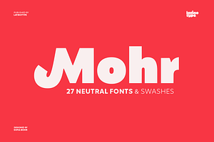 Mohr, a Sans Serif Font by Latinotype