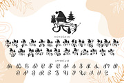 Romantic Christmas Monogram, a Font by Yoga Letter (Thumbnail 4 of 6)