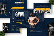 Gym - Fitness Powerpoint, a Presentation Template by Deepslide Studio (Thumbnail 3 of 6)