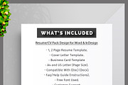 Resume/CV, a Resume Template by Mr-Template (Thumbnail 6 of 6)