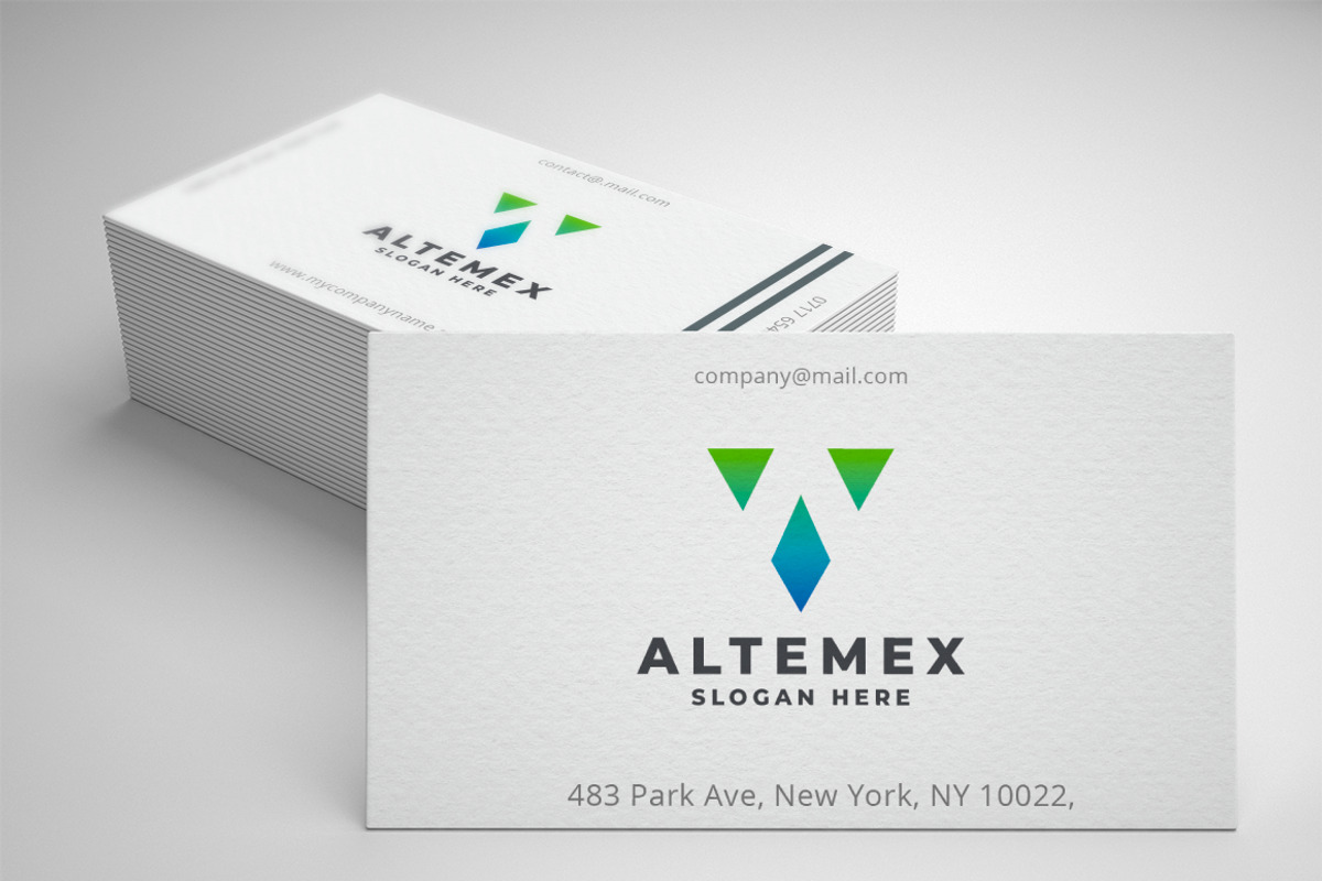 Geometric Triangles Letter A Logo, a Branding & Logo Template by Design_Planet (Photo 2 of 3)